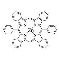 Мезо-ди(три) фенилтетрабензопорфин цинка