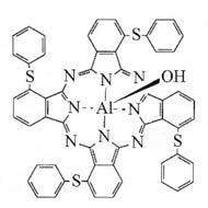 Тетра-3-фенилтиофтало-цианин алюминия гидроксид
